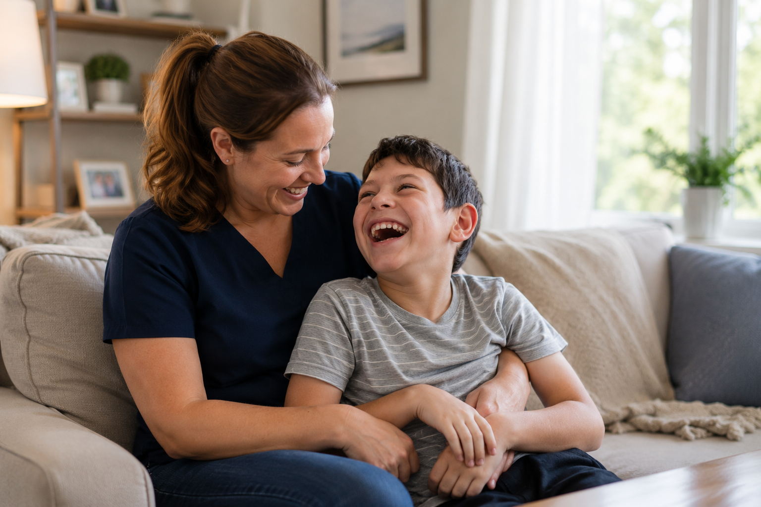 FSCD-funded support for a child with a disability in Calgary
